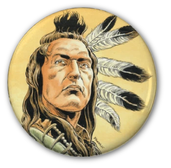 PIN'S ÉPINGLES  Kicking Bird