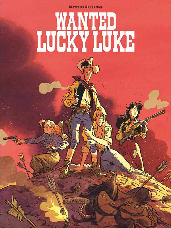 Matthieu Bonhomme : Wanted Lucky Luke
